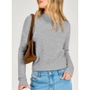 image:imageANRABESS Womens Long Sleeve Lightweight Mock Neck Fall SweatersDeep Grey