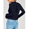image:imageANRABESS Womens Long Sleeve Lightweight Mock Neck Fall SweatersNavy Blue