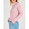 image:imageANRABESS Womens Long Sleeve Lightweight Mock Neck Fall SweatersPink