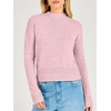 image:imageANRABESS Womens Long Sleeve Lightweight Mock Neck Fall SweatersPink
