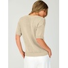 image:imageANRABESS Womens Short Sleeve Cropped Sweater Crop Top 2026 Cute Fall OutfitApricot