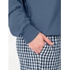 image:imageANRABESS Two Piece Sets for Women Gingham Pants Lounge SetBlue