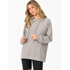 image:imageANRABESS Women Oversized Hoodies Comfort Fall OutfitsGrey Khaki