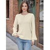 image:imageANRABESS Womens Fall Oversized Long Sleeve Knit SweaterApricot