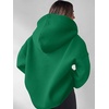 image:imageANRABESS Womens Oversized Long Sleeve Quarter Zip Pullover HoodiesGreen