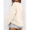 image:imageANRABESS Sweatshirt for Women Oversized Crewneck 2026 Fall OutfitsApricot
