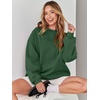 image:imageANRABESS Sweatshirt for Women Oversized Crewneck 2026 Fall OutfitsDark Green