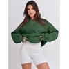 image:imageANRABESS Sweatshirt for Women Oversized Crewneck 2026 Fall OutfitsDark Green