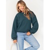 image:imageANRABESS Sweatshirt for Women Oversized Crewneck 2026 Fall OutfitsDeep Blue