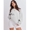 image:imageANRABESS Sweatshirt for Women Oversized Crewneck 2026 Fall OutfitsGray