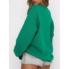 image:imageANRABESS Sweatshirt for Women Oversized Crewneck 2026 Fall OutfitsGreen