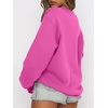 image:imageANRABESS Sweatshirt for Women Oversized Crewneck 2026 Fall OutfitsHot Pink
