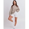 image:imageANRABESS Sweatshirt for Women Oversized Crewneck 2026 Fall OutfitsLight Khaki