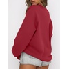 image:imageANRABESS Sweatshirt for Women Oversized Crewneck 2026 Fall OutfitsRed