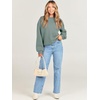 image:imageANRABESS Sweatshirt for Women Oversized Crewneck 2026 Fall OutfitsSage Green