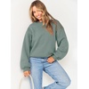 image:imageANRABESS Sweatshirt for Women Oversized Crewneck 2026 Fall OutfitsSage Green
