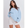 image:imageANRABESS Sweatshirt for Women Oversized Crewneck 2026 Fall OutfitsSky Blue