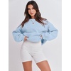 image:imageANRABESS Sweatshirt for Women Oversized Crewneck 2026 Fall OutfitsSky Blue