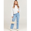 image:imageANRABESS Sweatshirt for Women Oversized Crewneck 2026 Fall OutfitsWhite