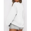 image:imageANRABESS Sweatshirt for Women Oversized Crewneck 2026 Fall OutfitsWhite