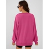 image:imageANRABESS Women Oversized Long Sleeve Crewneck SweatshirtsHot Pink