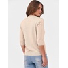 image:imageANRABESS Womens Fall 34 Sleeve Sweaters Wool BlendParchment Beige
