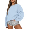 image:imageANRABESS Sweatshirt for Women Oversized Crewneck 2026 Fall OutfitsSky Blue