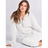 image:imageANRABESS Women Fall Long Sleeve Waffle Knit Midi Sweater DressWhite