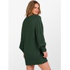 image:imageANRABESS Women Sweater Dress Oversized V Neck Cable Knit Fall Long SleeveDeep Green