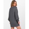 image:imageANRABESS Women Sweater Dress Oversized V Neck Cable Knit Fall Long SleeveDeep Grey