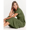 image:imageANRABESS Womens 2026 Summer Casual Short Sleeve Maxi Dress with PocketsArmy Green