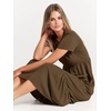 image:imageANRABESS Womens 2026 Summer Casual Short Sleeve Maxi Dress with PocketsCoffee