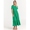 image:imageANRABESS Womens 2026 Summer Casual Short Sleeve Maxi Dress with PocketsGrass