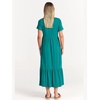 image:imageANRABESS Womens 2026 Summer Casual Short Sleeve Maxi Dress with PocketsLake Green