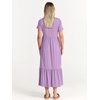 image:imageANRABESS Womens 2026 Summer Casual Short Sleeve Maxi Dress with PocketsLilac