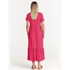 image:imageANRABESS Womens 2026 Summer Casual Short Sleeve Maxi Dress with PocketsPeach