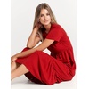 image:imageANRABESS Womens 2026 Summer Casual Short Sleeve Maxi Dress with PocketsRed
