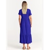 image:imageANRABESS Womens 2026 Summer Casual Short Sleeve Maxi Dress with PocketsRoyal Blue