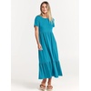 image:imageANRABESS Womens 2026 Summer Casual Short Sleeve Maxi Dress with PocketsSky Blue