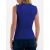 image:imageANRABESS Womens Ruffle Tank Tops for Women Fall Sleeveless Ribbed ShirtsRoyal Blue