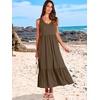 image:imageANRABESS Womens Sleeveless Summer Casual Maxi Dresses with PocketsCoffee