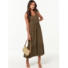 image:imageANRABESS Womens Sleeveless Summer Casual Maxi Dresses with PocketsCoffee