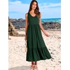image:imageANRABESS Womens Sleeveless Summer Casual Maxi Dresses with PocketsDeep Green