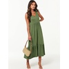 image:imageANRABESS Womens Sleeveless Summer Casual Maxi Dresses with PocketsGreen