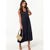 image:imageANRABESS Womens Sleeveless Summer Casual Maxi Dresses with PocketsNavy Blue