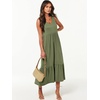 image:imageANRABESS Womens Sleeveless Summer Casual Maxi Dresses with PocketsOlive