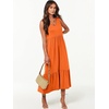 image:imageANRABESS Womens Sleeveless Summer Casual Maxi Dresses with PocketsOrange