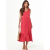 image:imageANRABESS Womens Sleeveless Summer Casual Maxi Dresses with PocketsPeach
