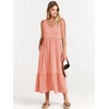 image:imageANRABESS Womens Sleeveless Summer Casual Maxi Dresses with PocketsPink