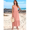 image:imageANRABESS Womens Sleeveless Summer Casual Maxi Dresses with PocketsPink